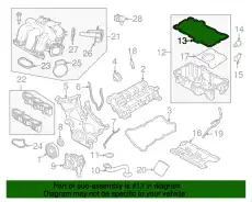 Engine Oil Pan Gasket 3W4Z-6710-DA FORD
