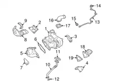 GASKET, WATER LINE MF660064 CHRYSLER