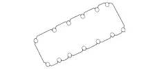 Прокладка клапанной крышки FORD 4C3Z-6584-CA