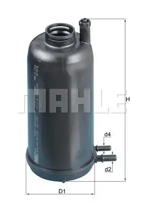 Топливный фильтр MAHLE KL 707D