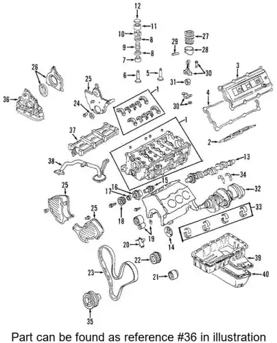 Oil Pump 8-97136-464-0 ISUZU