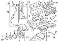 Engine Conversion Gasket Set 94036238 GMC