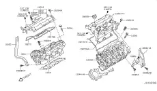 Прокладка клапанной крышки INFINITI 13271-EY00A