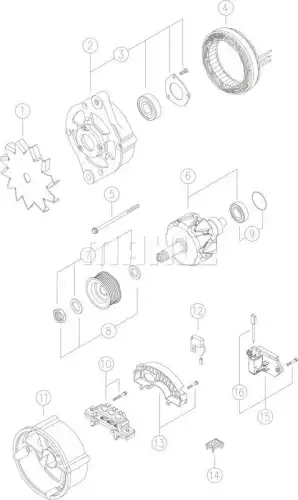 Генератор MAHLE MG 565