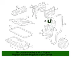 RUBBER B, ENGINE MOUNTING BRACKET SEAL 11926-PR3-000 HONDA