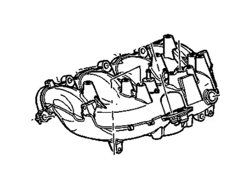 ВПУСКНОЙ КОЛЛЕКТОР ДВИГАТЕЛЯ 12647275 DAEWOO