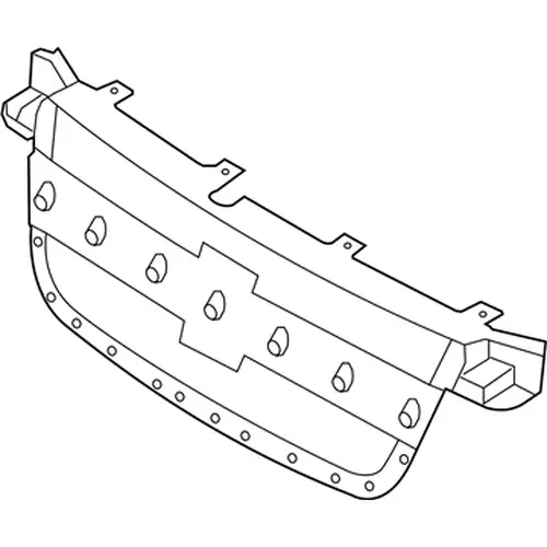 Решетка радиатора DAEWOO 96648621