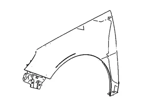 Крыло DAEWOO 13277520