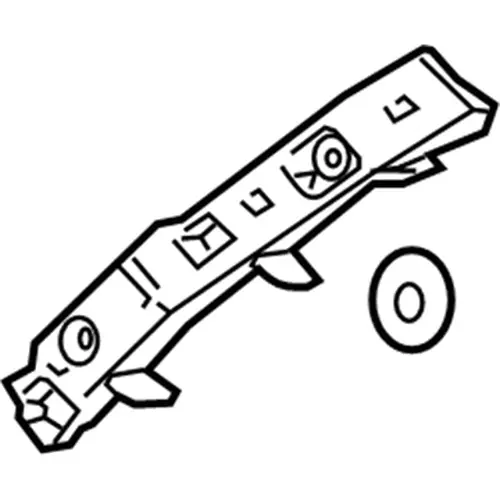 НАПРАВЛЯЮЩАЯ ПАНЕЛИ БАМПЕРА 96686881 DAEWOO