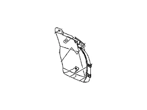 Облицовка заднего бампера 96808280 DAEWOO