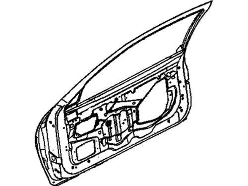 ПЕРЕДНЯЯ ДВЕРЬ 96897359 DAEWOO