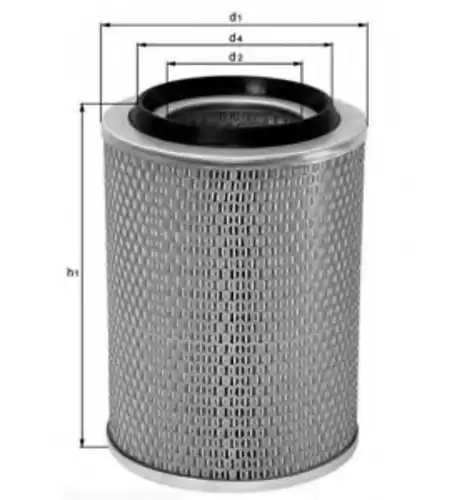 Фильтр воздушный KNECHT LX49