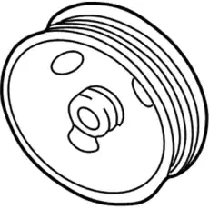  ШКИВ ПРИВОДА НАСОСА ГИДРОУСИЛИТЕЛЯ 04892371AA CHRYSLER