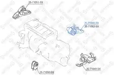 Подушка крепления двигателя STELLOX 25-71048-SX