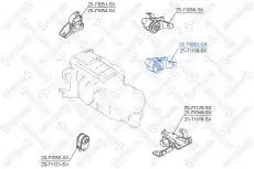Подушка крепления двигателя STELLOX 25-71052-SX