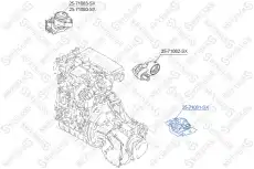 Подушка крепления двигателя STELLOX 25-71081-SX