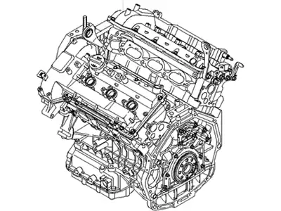 Двигатель (ДВС) в сборе HYUNDAI / KIA 211013CB00