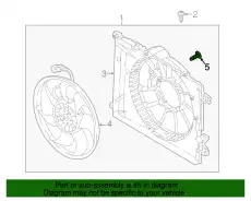 болт м5 25395D7000 HYUNDAI