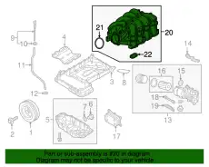 впускной коллектор двигателя 283103F500 HYUNDAI