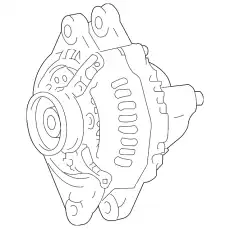 Генератор HYUNDAI / KIA 373003C125