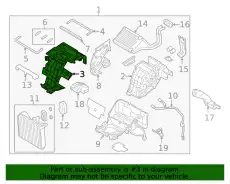 Отопитель воздушный HYUNDAI / KIA 97134D2000