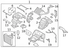 Отопитель воздушный HYUNDAI / KIA 97134D2000