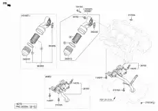 МАСЛЯНЫЙ ФИЛЬТР ДВИГАТЕЛЯ 263003LAA0 HYUNDAI