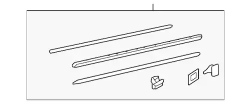 молдинг двери 877223L020 HYUNDAI