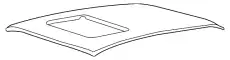 панель крыши 671113L020 HYUNDAI