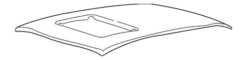 панель крыши 6711139050 HYUNDAI