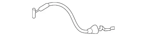 петля замка двери 81371D2000 HYUNDAI