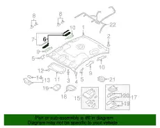 ручка салона 853403M000TX HYUNDAI