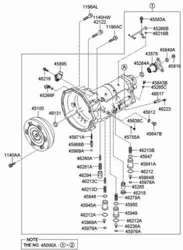 сальник кпп 452653C000 HYUNDAI
