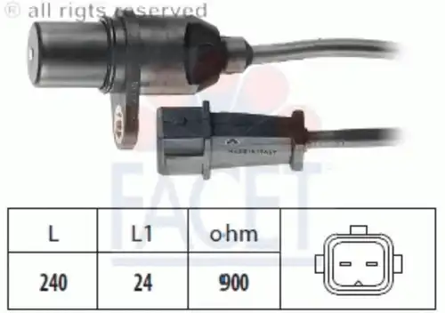 Датчик импульсов 9.0279 FACET