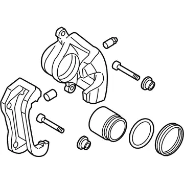 ТОРМОЗНОЙ СУППОРТ 581903TA50 HYUNDAI