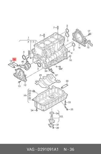 CLEANER D 291091A1 VAG
