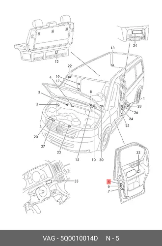  ТАБЛИЧКА WEBASTO ДИЗЕЛЬ 5Q0010014D VAG