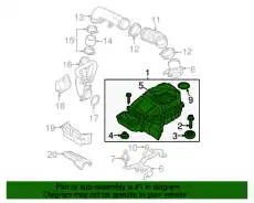 Фильтр воздушный VAG 8J0129607C