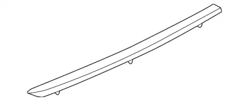SPOILER 8W0807521C RP5 VAG