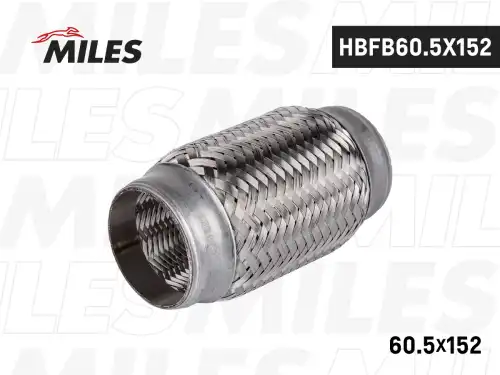Гофра глушителя MILES HBFB605X152 L= d=