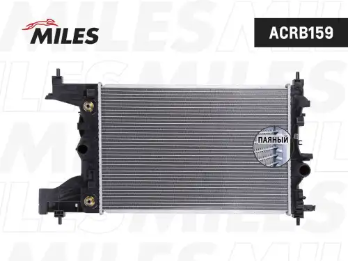 Радиатор системы охлаждения двигателя MILES ACRB159