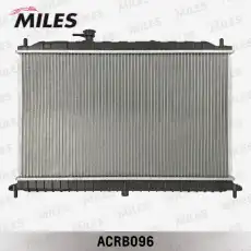 Радиатор системы охлаждения двигателя MILES ACRB096