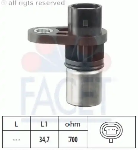 ДАТЧИК ЧАСТОТЫ ВРАЩЕНИЯ 9.0292 FACET