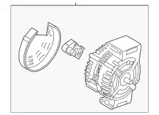 Генератор cо шкивом 36000209 VOLVO
