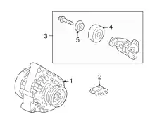 Генератор HONDA 06311P8C505RM