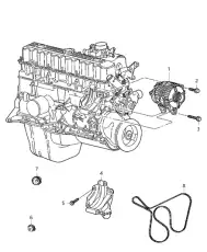 Генератор CHRYSLER 56041864AB