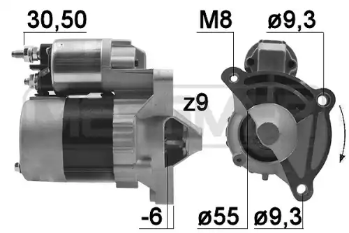 Стартер MESSMER 220392
