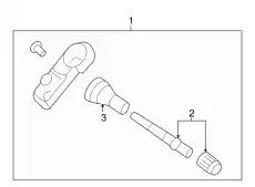 Датчик давления в шине ZZDA37140 MAZDA