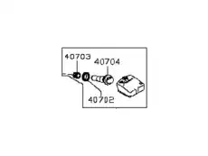 Датчик давления в шине 40700JK00C NISSAN