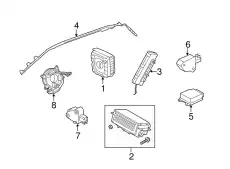 Кольцо контактное LAND ROVER YRC500060